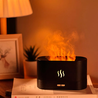 Innovative Humidifier with Realistic Flame Effect