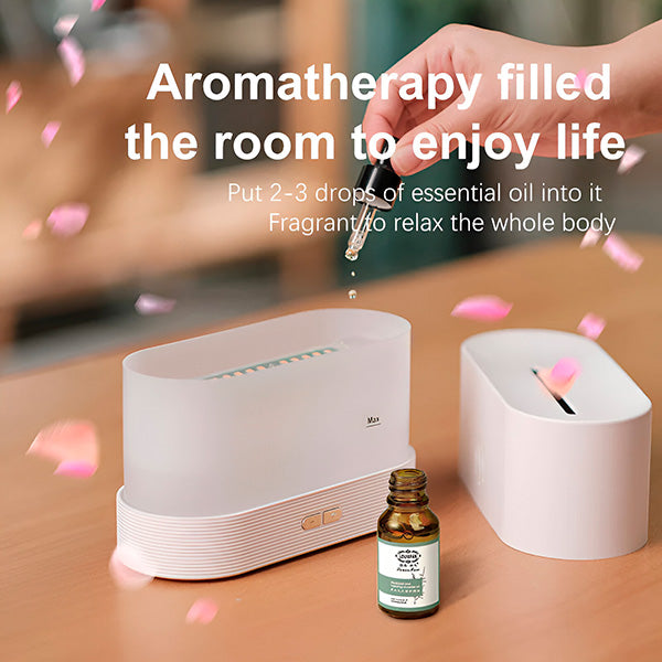 Innovative Humidifier with Realistic Flame Effect
