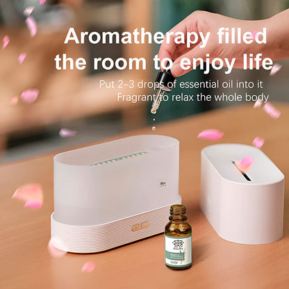 Innovative Humidifier with Realistic Flame Effect