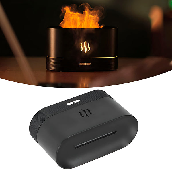 Innovative Humidifier with Realistic Flame Effect