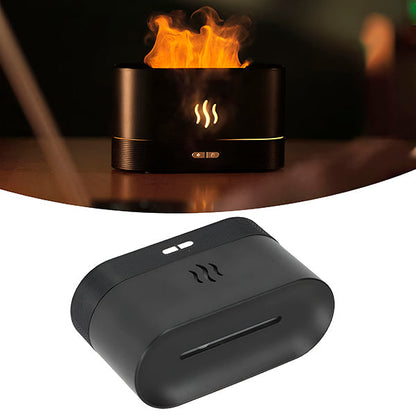 Innovative Humidifier with Realistic Flame Effect