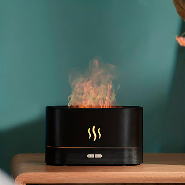 Innovative Humidifier with Realistic Flame Effect