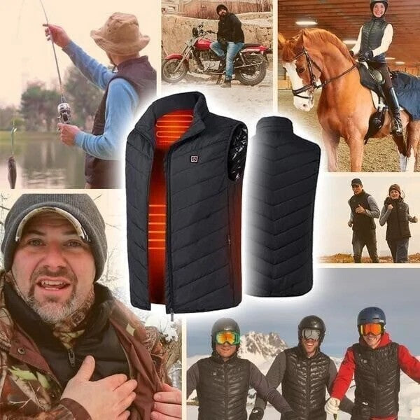 Waterproof Thermal Waistcoat with Heating Function