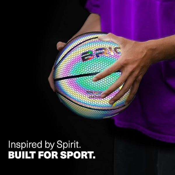 Reflective Basketball with 3d Hologram Effect