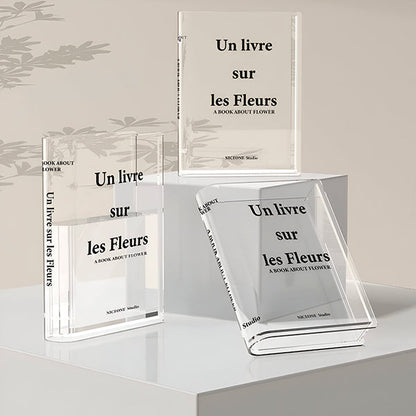 Creative Book Vase