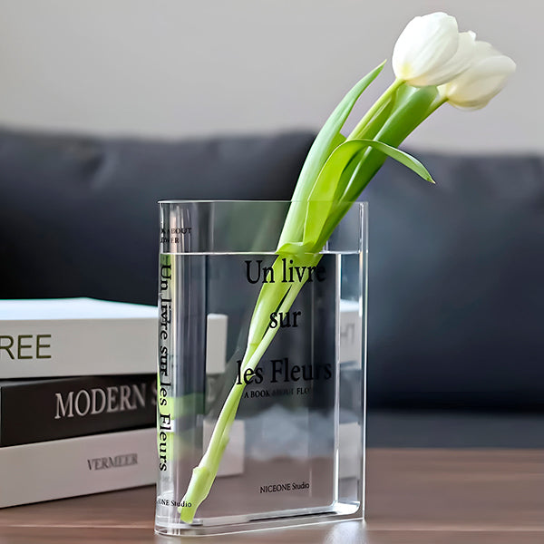 Creative Book Vase