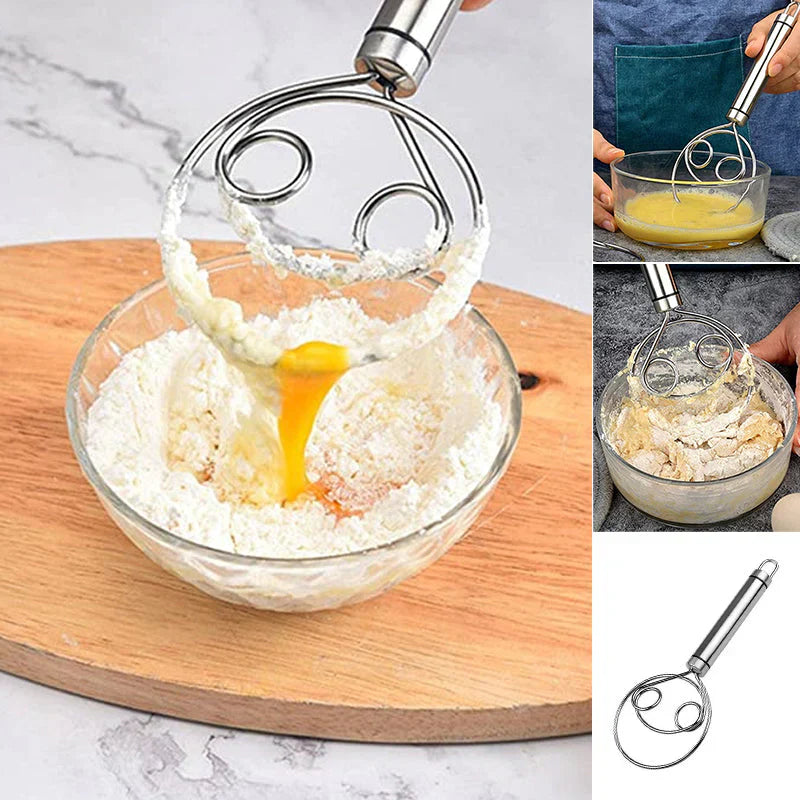 Robust Stainless Steel Whisk for the Kitchen