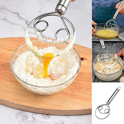 Robust Stainless Steel Whisk for the Kitchen