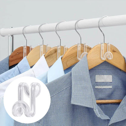 Invisible Hook Connectors for Space - Saving Hanging (10 Pieces)