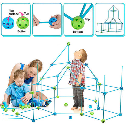 3d Castle Building Set for Little Architects