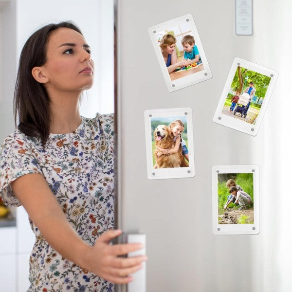 Magnetic Picture Frames for the Fridge (5 Pieces)