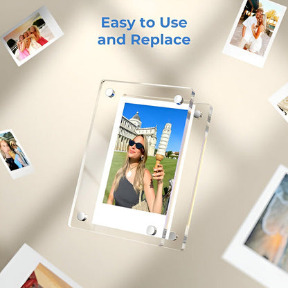 Magnetic Picture Frames for the Fridge (5 Pieces)