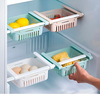 Adjustable Fridge Baskets (4 Pieces)