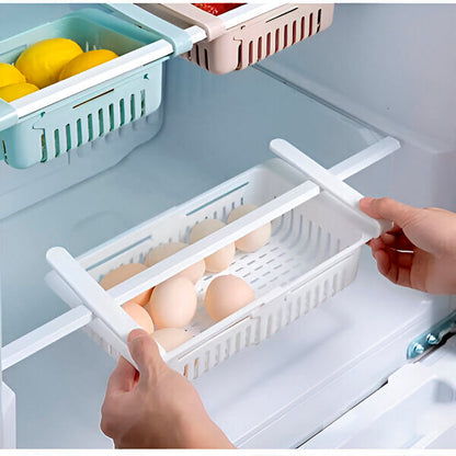 Adjustable Fridge Baskets (4 Pieces)