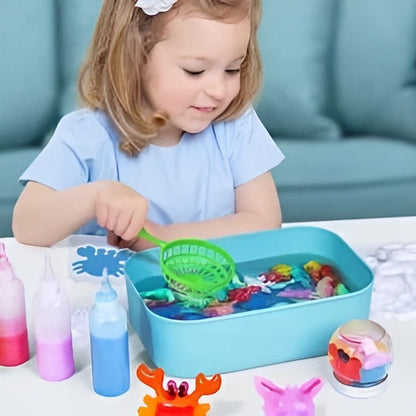 Creative Diy Water Construction Set for Children (13 Pieces)
