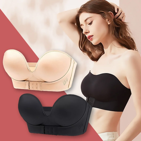 Seamless Strapless Bra (2 Pieces)