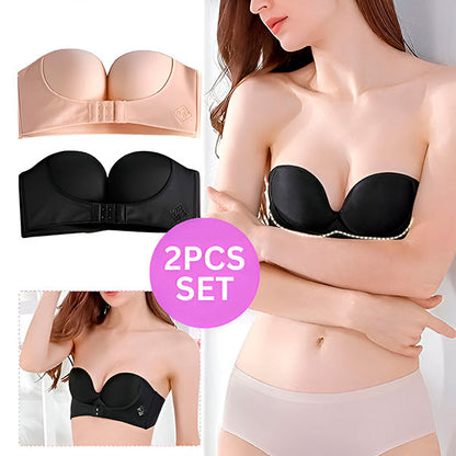 Seamless Strapless Bra (2 Pieces)