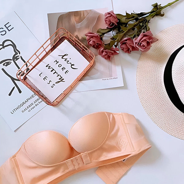 Seamless Strapless Bra (2 Pieces)