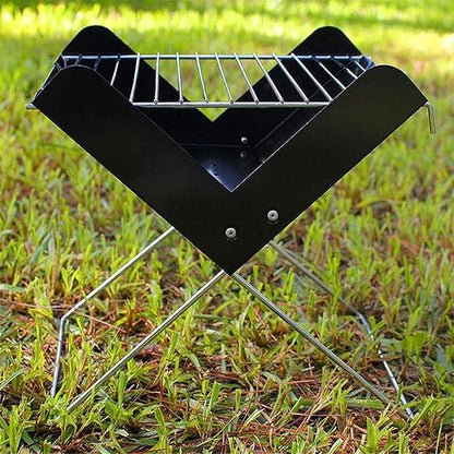 Mobile Barbecue for Camping and Garden