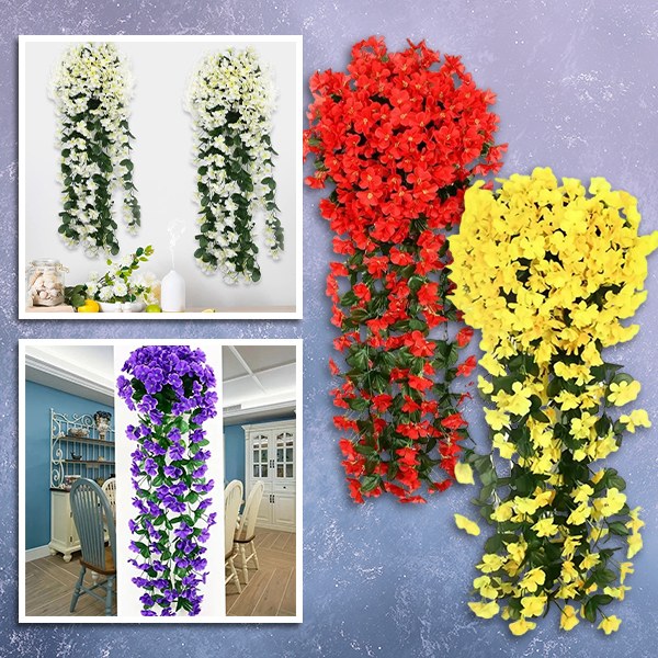 Hanging Bouquet of Artificial Flowers
