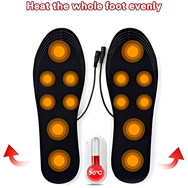 Heating Insoles for Shoes - Usb - Compatible and Comfortable