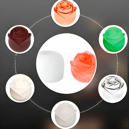 Roses Silicone Mould (4 Pieces)