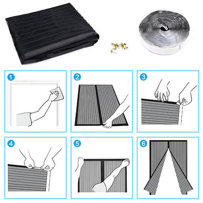 Magnetic Insect Protection Net