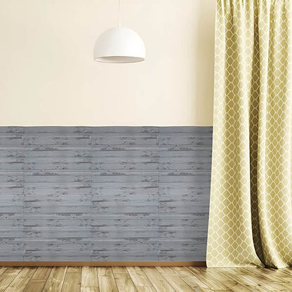 3d Wood Decor Panels Self - Adhesive (5 Pieces)