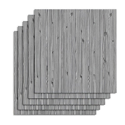 3d Wood Decor Panels Self - Adhesive (5 Pieces)