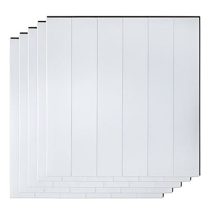 3d Wood Decor Panels Self - Adhesive (5 Pieces)