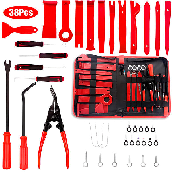 Professional Tool Set for Car Dismantling (Set of 38)