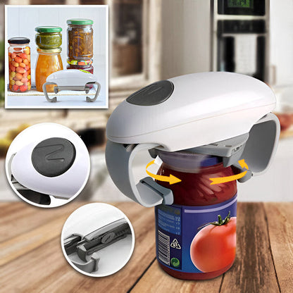Lid Opener with Automatic Function for Jars of Any Size