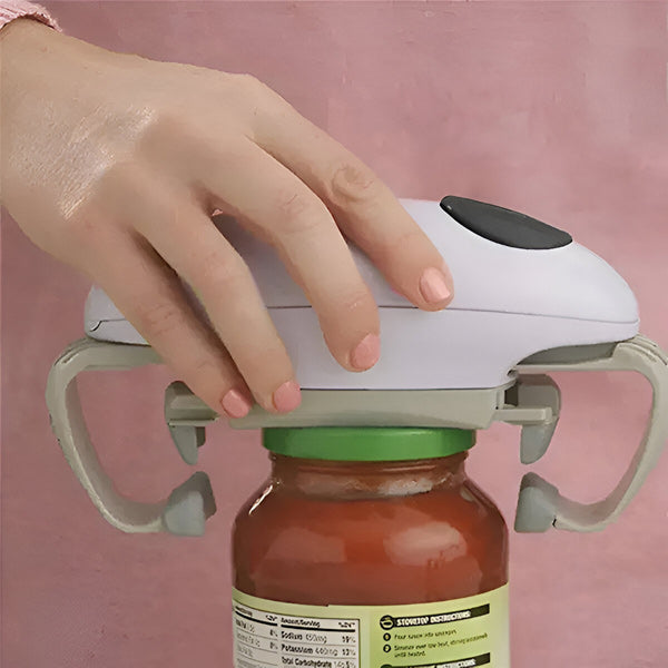Lid Opener with Automatic Function for Jars of Any Size
