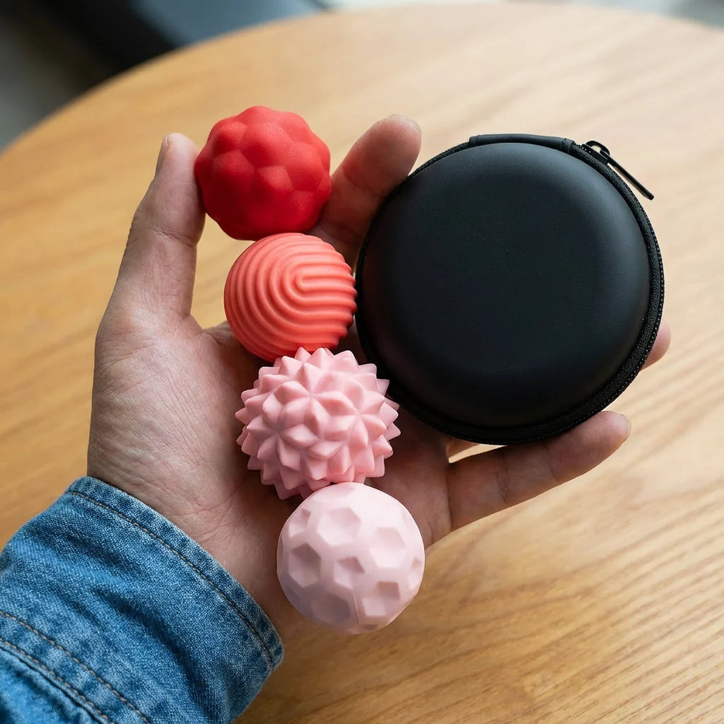 Magnetic Silicone Balls – Sensory Fidget Toy for Stress Relief and Relaxation