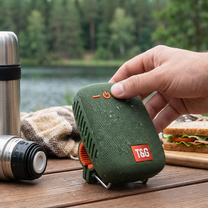 Wireless Bluetooth Speaker – Waterproof & Perfect for Cycling