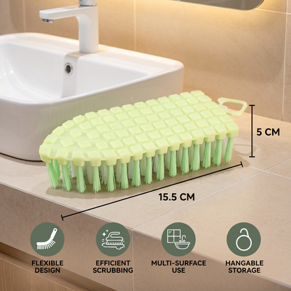 Multifunctional Cleaning Brush – Flexible Household Brush for Kitchen, Bathroom and Tiles