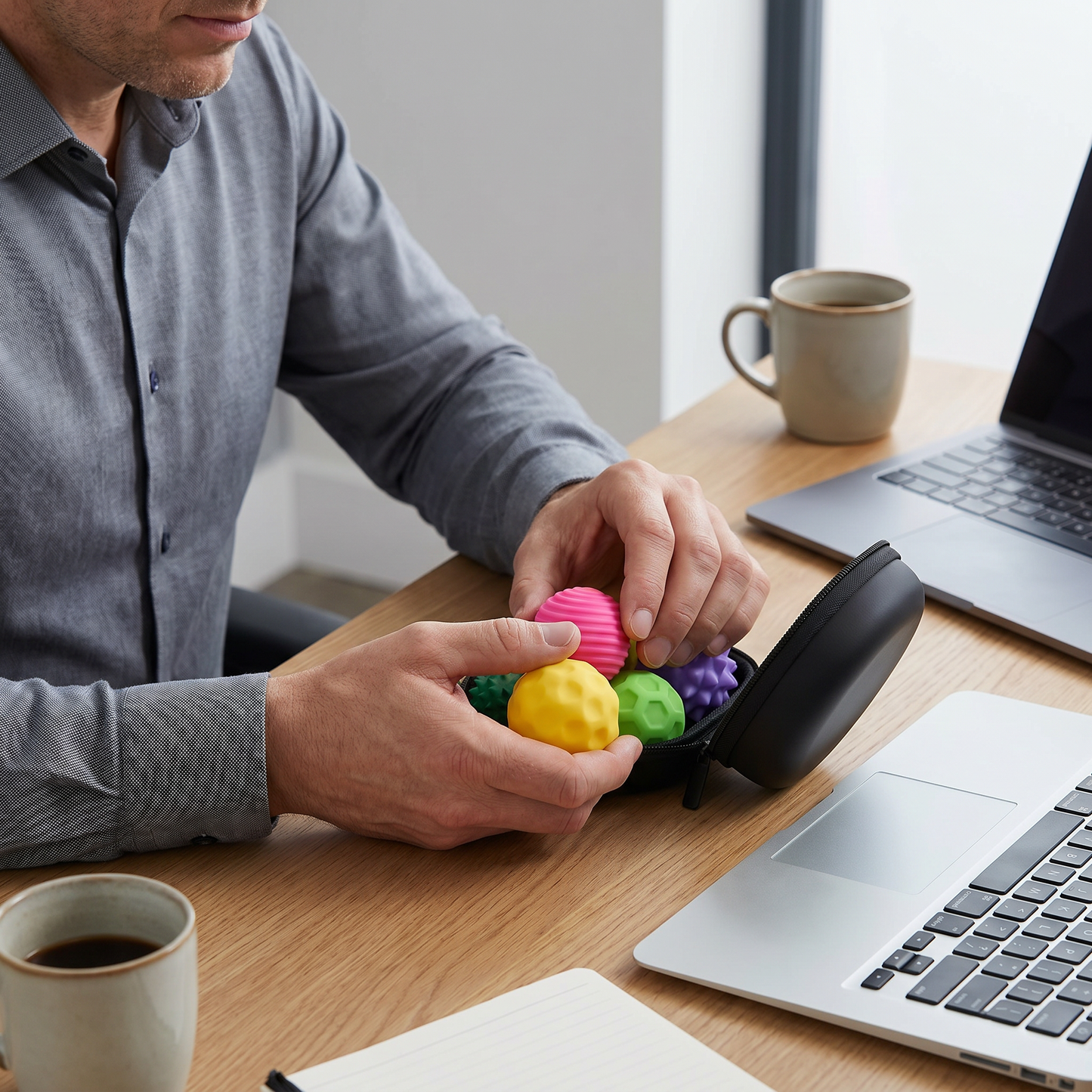Magnetic Silicone Balls – Sensory Fidget Toy for Stress Relief and Relaxation