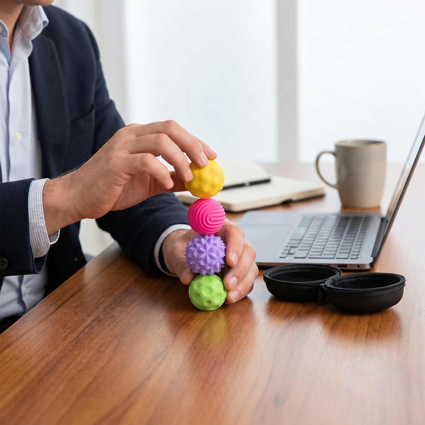Magnetic Silicone Balls – Sensory Fidget Toy for Stress Relief and Relaxation