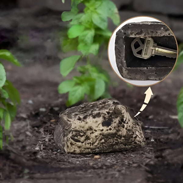 Weatherproof Key Hiding Place with Secure Access