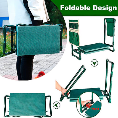 Garden Kneeling Bench with Seat Function