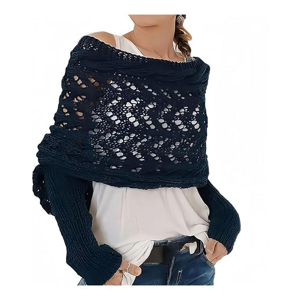 Warm Scarf with Sleeves - Cosy & Stylish