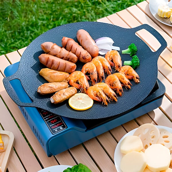 Korean - Style Grill Pan