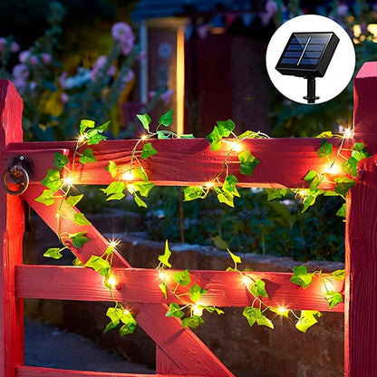 Solar Ivy Fairy Lights for Atmospheric Lighting