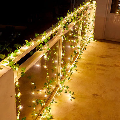 Solar Ivy Fairy Lights for Atmospheric Lighting