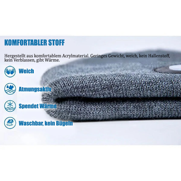 Comfortable Winter Hat with Integrated Led Light
