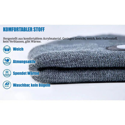 Comfortable Winter Hat with Integrated Led Light