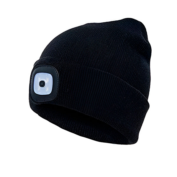 Comfortable Winter Hat with Integrated Led Light