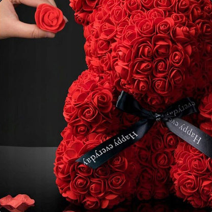 Roses in the Shape of a Bear
