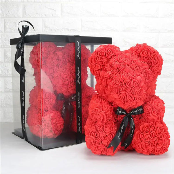 Roses in the Shape of a Bear