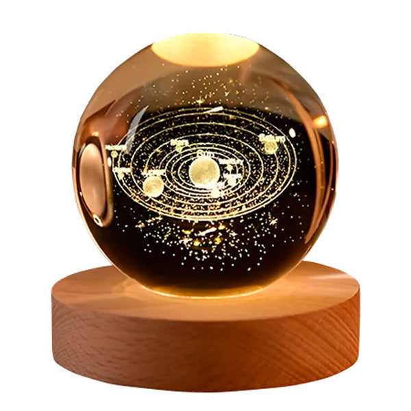 Astronomical Led Sphere with 3d Effect